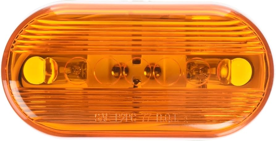 Amazon.com: Optronics MC66AS Amber Clearance Light : Automotive